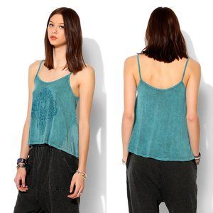Basil & Lola Ribtrim Tank Top Blue M